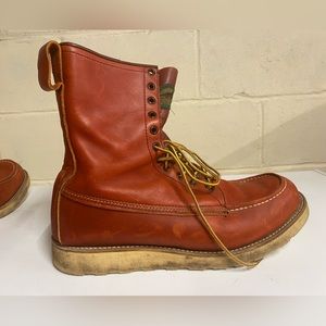 Vintage Irish setter Moc toe boots